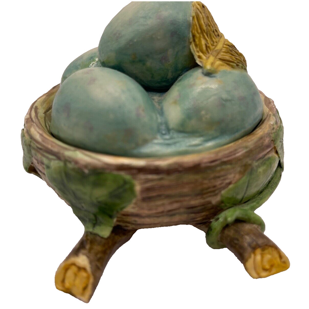 Vintage Katherine's Collection Bluebird Egg Nest Trinket Box- Pre-owned